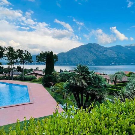 Lake View, Swimming Pool, Tennis Court And Private Parking Mezzegra Kültér fotó