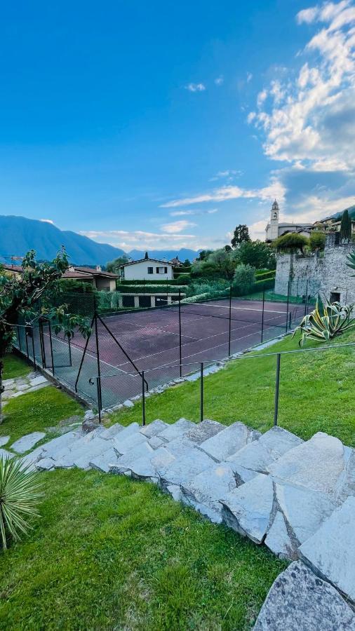 Lake View, Swimming Pool, Tennis Court And Private Parking Mezzegra Kültér fotó