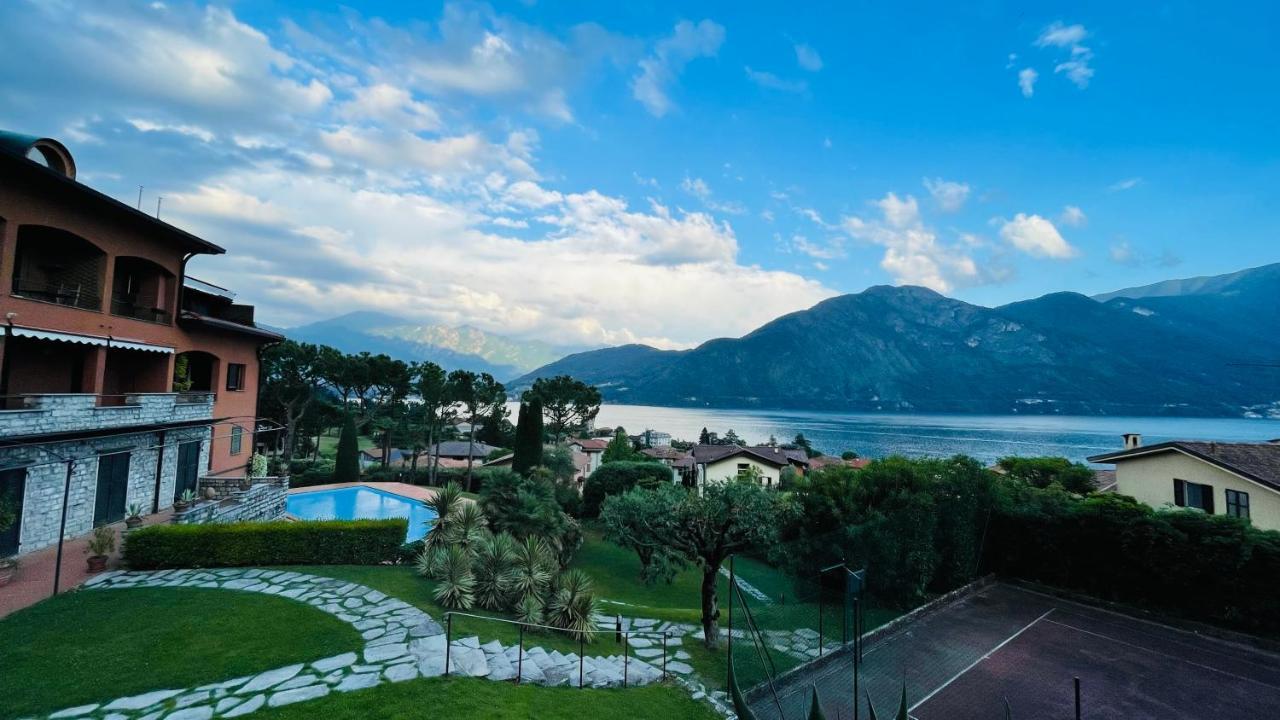Lake View, Swimming Pool, Tennis Court And Private Parking Mezzegra Kültér fotó